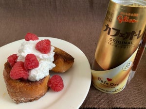 リニューアル発売で大人気「カフェオーレ」でスイーツを作ってみた