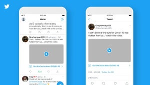 Twitter、新型コロナウイルスに関する疑わしい投稿にラベルや警告を表示へ