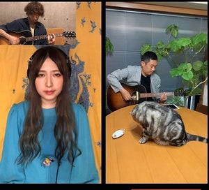 内藤剛志、音楽ユニット・GLIM SPANKYとコラボ　ギター演奏も披露