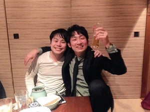 ノンスタ井上、ブログ開設! コンビ結成当初の相方･石田との2ショット公開