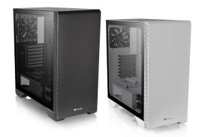 Thermaltake、拡張スロットを垂直配置にできるミドルタワーケース