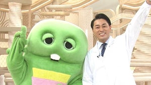 ガチャピン、今度はニュースキャスター「少しでもみんなのお役に」