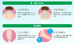 凝った体を効果的にほぐす「サロンパスの効果的な貼り方」とは