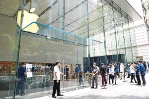 都内を含むアップルストアが全店再開、賑やかな雰囲気はなし