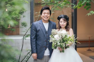 バンビーノ藤田、オンライン結婚式を開催! ミキ、EXIT兼近ら約400人が祝福