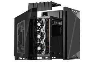 SilverStone、最長390mmのGPUカードを内蔵できるMini-ITXケース