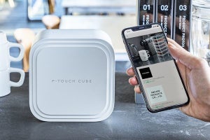 ブラザー、スマホ向けラベルライター「P-TOUCH CUBE」最上位モデル