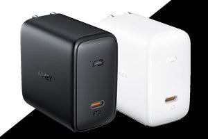 世界最小＆最軽量のGaN採用100W USB-C充電器、AUKEYから