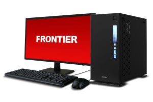 FRONTIER、強化ガラスパネルを採用したデスクトップPC「GKシリーズ」