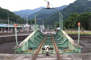 秩父鉄道、三峰口駅のSL転車台公園でプレオープンイベント8/1開催