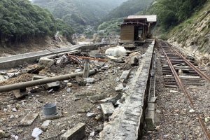 JR九州、豪雨の被災箇所は合計730件 - 肥薩線の駅で乗降場流出も