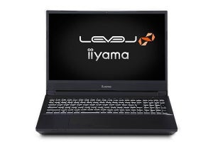 iiyama PC、第3世代RyzenとGeForce GTX 1660 Tiの15.6型ゲーミングノート