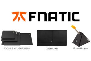 アスク、Fnatic Gearのゲーミングマウスパッドとマウスパンジー計7種