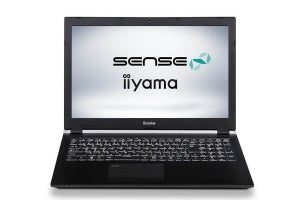 iiyama PC、Quadro P3200搭載の15.6型モバイルワークステーション