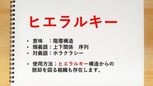 ヒエラルキーとは? 意味や使い方、カーストとの違いをわかりやすく解説