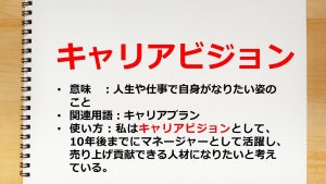 キャリアビジョンの意味や考え方を知ろう!