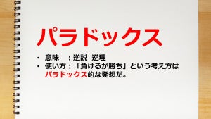 パラドックスとは? 意味や正しい使い方を例文とともにわかりやすく解説