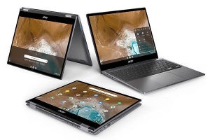 日本エイサー、液晶回転2in1やクラムシェルのChromebookを6モデル