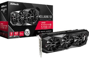 ASRock、Radeon RX 5700 XTを搭載するトリプルファンのグラフィックスカード