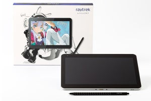 お絵かきタブ「raytrektab」10インチ版が大幅値下げ、税別59,800円に