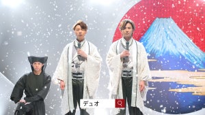 KinKi Kids“デュオ本兄弟”、演歌に挑戦!? キンプリ・岸優太が黒衣で献身