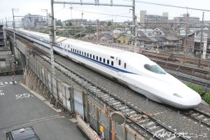 JR東海、東海道新幹線に新型警報トロリ線摩耗検知システム順次導入