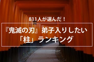 煉獄杏寿郎は3位! 弟子入りしたい鬼滅の刃「柱」ランキングの1位は?