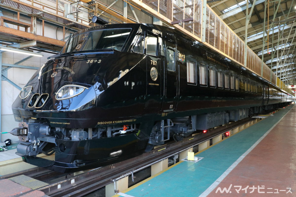 JR九州「36ぷらす3」787系を全面リニューアル、1・6号車は畳敷き