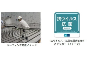 東京メトロ、全車両に続いて駅構内でも抗ウイルス・抗菌処置に着手