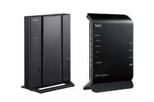 NEC、無線LANルータ「Aterm」に初のメッシュ機能付き4ストリームモデル