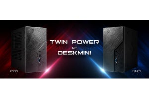 ASRock、DeskMini X300/H470の国内販売をアナウンス - 10月9日発売