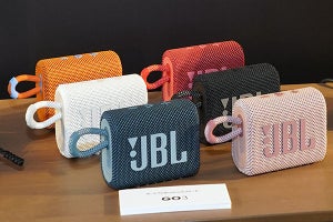 JBL、防塵防水対応になった新デザインBluetoothスピーカー「GO3」