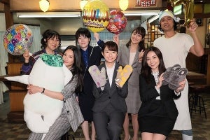 木村文乃「超うれしい!」『七人の秘書』で合同誕生日セレモニー