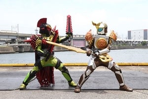 『仮面ライダー鎧武』新作は『グリドンVSブラーボ』2人の新フォーム&新ライダーも登場