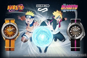 セイコー 5スポーツ、「NARUTO－ナルト－」「BORUTO－ボルト－」のコラボモデル