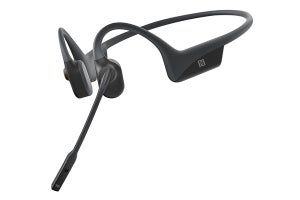 AfterShokz、ブームマイク搭載の骨伝導ヘッドセット「OpenComm」