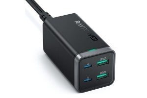 RAVPower、PD 65W出力対応の4ポート付きUSB-C充電器