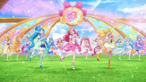 『映画プリキュア』、13人のプリキュアが踊る！3DCGエンディングダンス映像