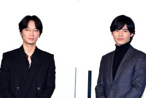 綾野剛、岡田健史とイチャイチャでラブビームに「かわいいか!」次はBL作品希望