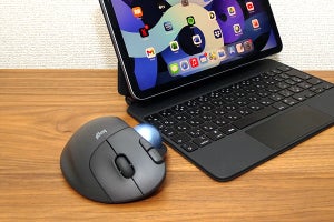 ロジクールの新トラックボールマウスをMacBook AirとiPad Airで使ってみた！