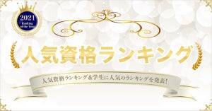 社会人に人気の資格ランキング発表! - コロナ禍の今年、資料請求数が最も多かったのは?