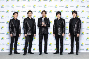 嵐、2年連続9度目のトータルセールス1位「ファンの皆さんのおかげ」