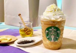 スタバ、冬の新作フラペ「アールグレイ」& 茶葉が香る「ティーラテ」3種を飲み比べ