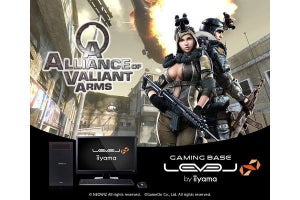 iiyama PC、「Alliance of Valiant Arms」推奨デスクトップPC・15.6型ノートPC