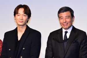 綾野剛、舘ひろしの「愛し合ってます」に喜び! セット転換中も異例トーク