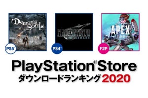 2020年にPSストアで最もダウンロードされたのは？　日・米のランキングを発表