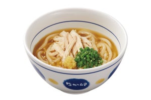 なか卯、「蒸鶏と生姜の京風あんかけうどん」を発売