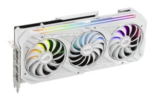 ASUS、ROGシリーズからGeForce RTX 3070搭載の真っ白なグラフィックスカード