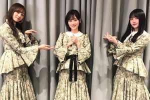 乃木坂46・梅澤、久保、山下が生配信イベント　梅澤の言葉に久保が涙