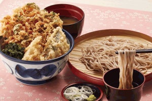 天丼てんや、春限定「桜海老天丼」発売--昨年より桜海老を増量